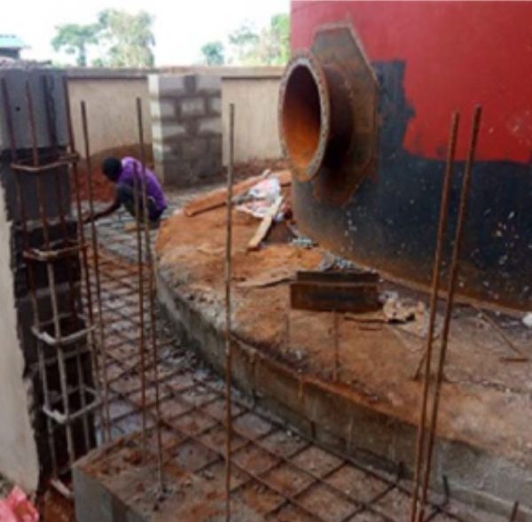CONSTRUCTION OF BUND WALL AROUND DIESEL TANK FARM-1